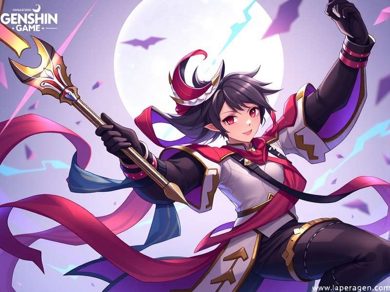 Dynamic Genshin Impact Live Wallpaper showcasing animated characters and environments