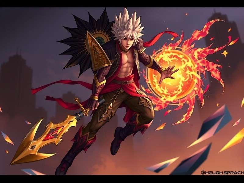 Scaramouche Boss Fight in Genshin Impact - Shouki no Kami towering over the battlefield