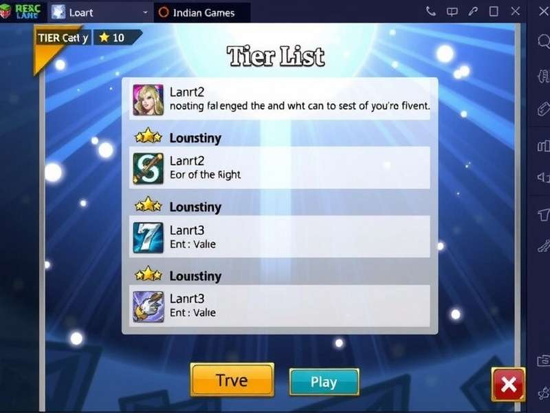 Genshin Impact 4 Star Characters Tier List Visualization