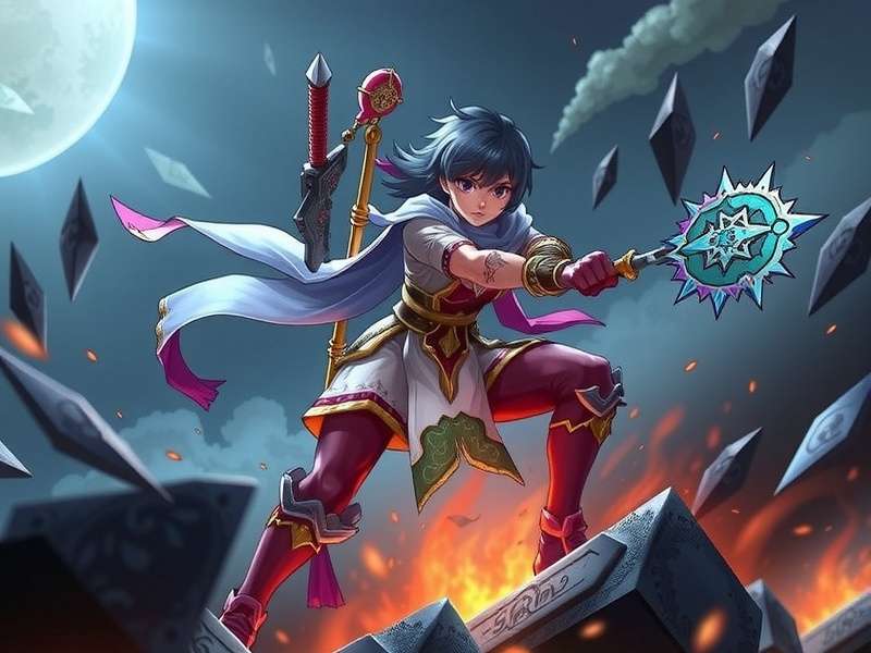 Skirk Dark Abyss Warrior HD Wallpaper