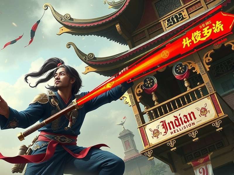 Artistic depiction of Scaramouche's creation by Raiden Ei