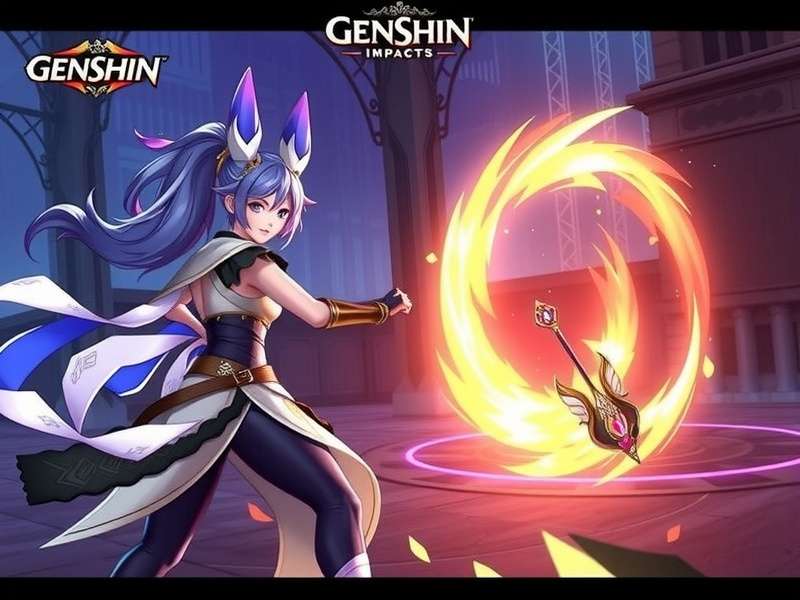 Screenshot of a Genshin Impact livestream showing new redemption codes on screen