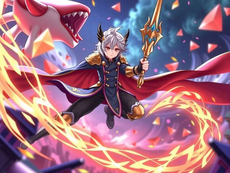 Zhongli meteor shower live wallpaper