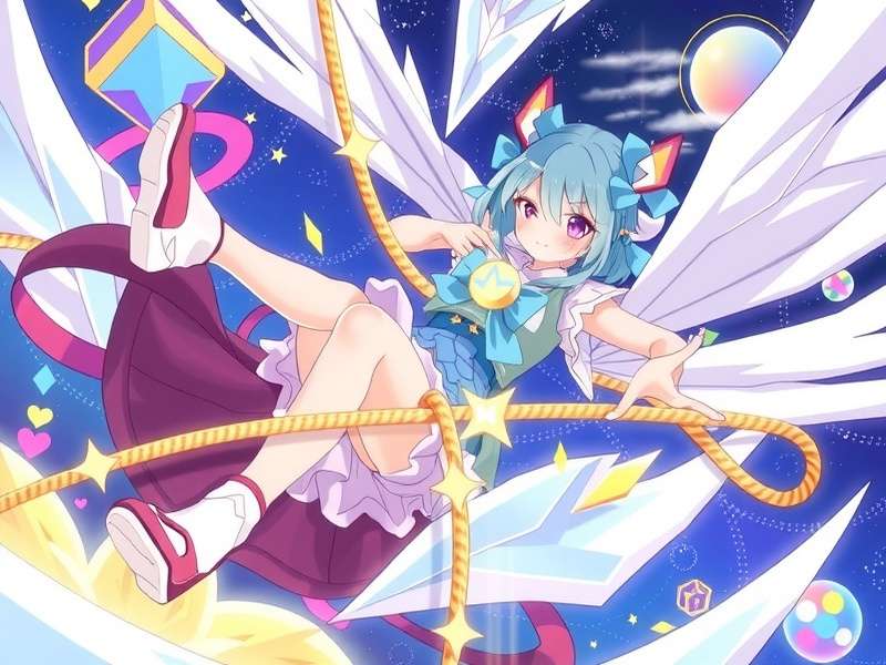 Klee Genshin Impact using her Jumpy Dumpty ability