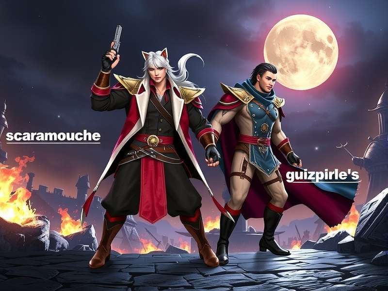 Scaramouche showing his different identities in Genshin Impact