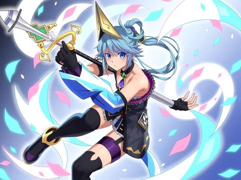 Official Raiden Shogun wallpaper from Genshin Impact