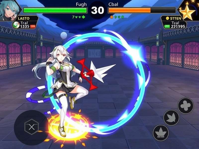 Genshin Impact Teyvat landscape with characters