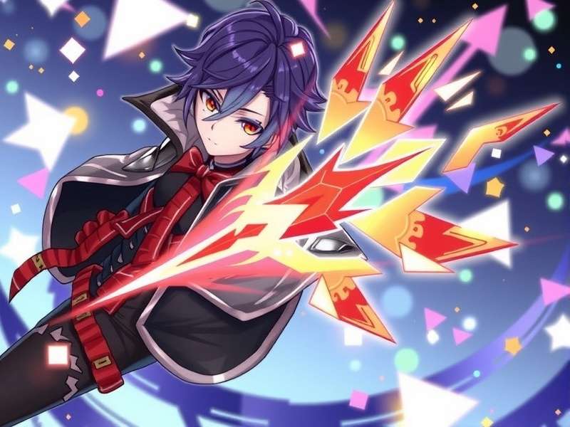 Scaramouche Fan Art Collage showing different interpretations of the character