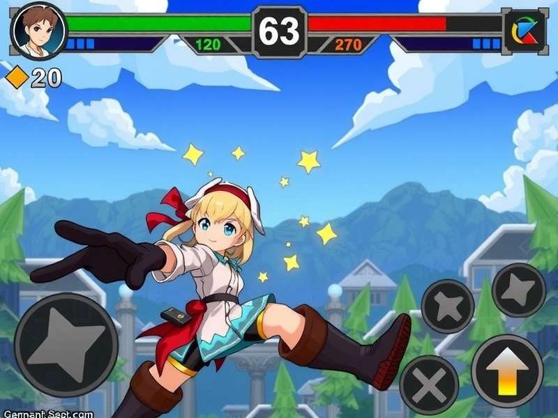 Genshin Impact gameplay scene with characters exploring Teyvat
