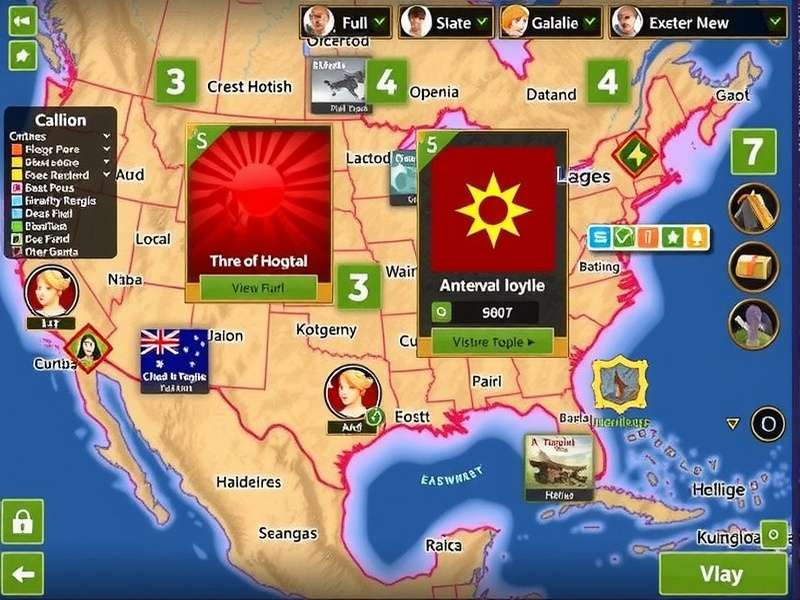 Interactive Map Genshin Impact showing the full Teyvat region with resource markers