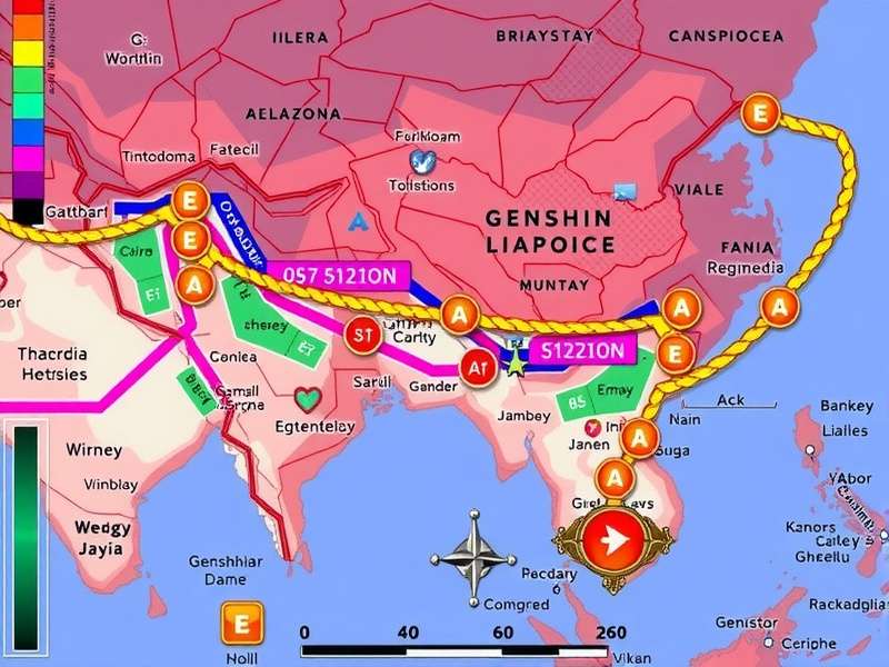 Genshin Impact Interactive Map – Full Teyvat exploration guide with all regions and markers