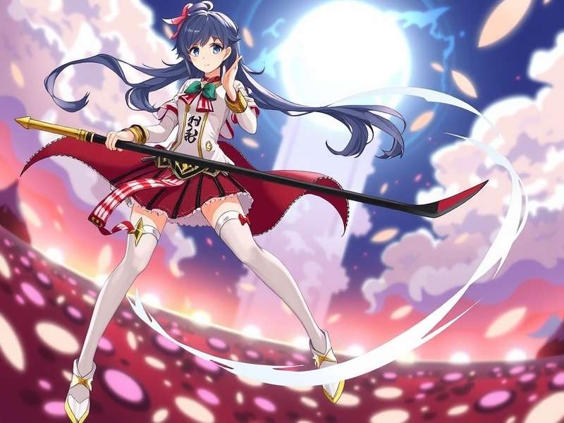 Genshin Impact Wallpaper Gif – Animated collage of Nahida, Scaramouche, and Liyue scenery
